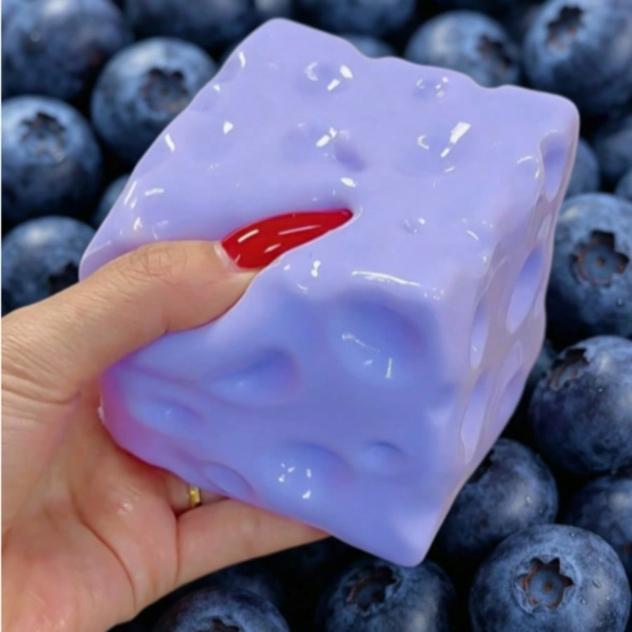 Party Games Crazy - New Blueberry Cheese Cake Squishy Toy