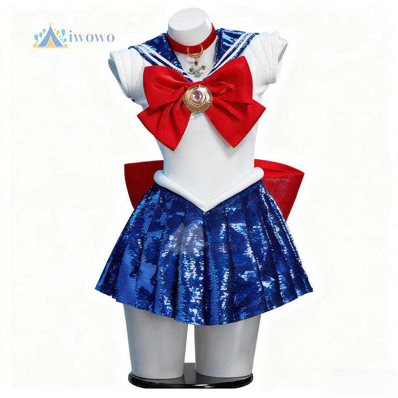Party Games For Christmas - Anime Sailor Cosplay Tsukino Usagi Costume