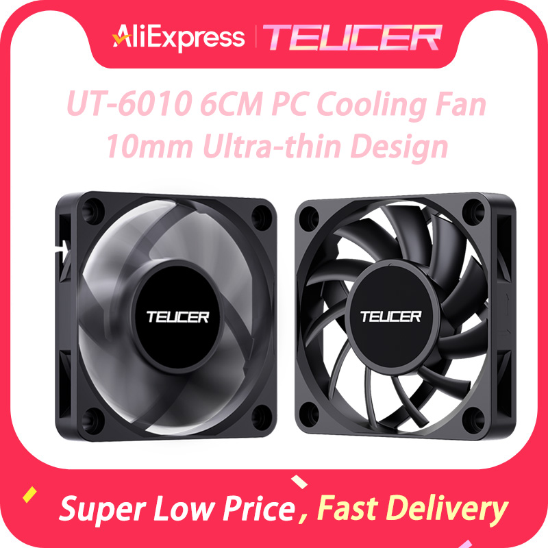 Party Games Pc - TEUCER UT-6010 6cm Ultra Thin Cooling