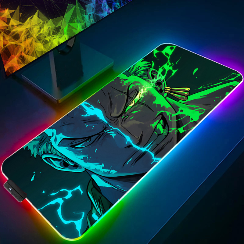Party Games Pc - ONE PIECE Zoro Mouse Pad RGB