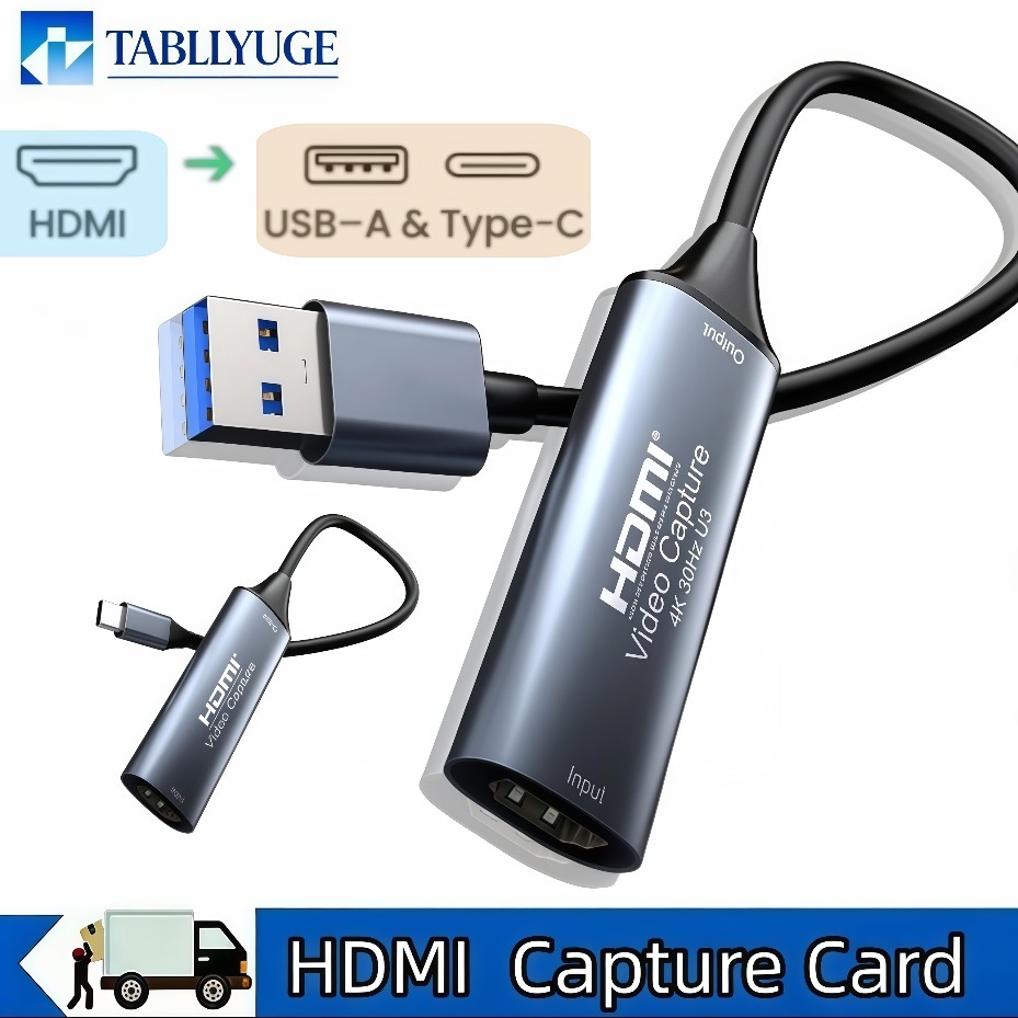 Party Games Pc - USB-C 2.0/3.0 HDMI Video Capture Card
