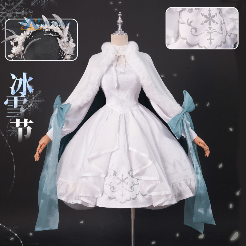 Party Games For Christmas - Identity ⅤGame Gardener Cosplay Wintertime Costume