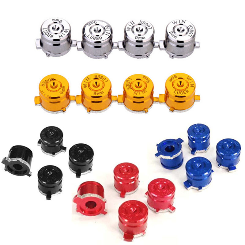 Party Games Playstation - 4pieces Aluminum Metal Bullet Buttons Thumb