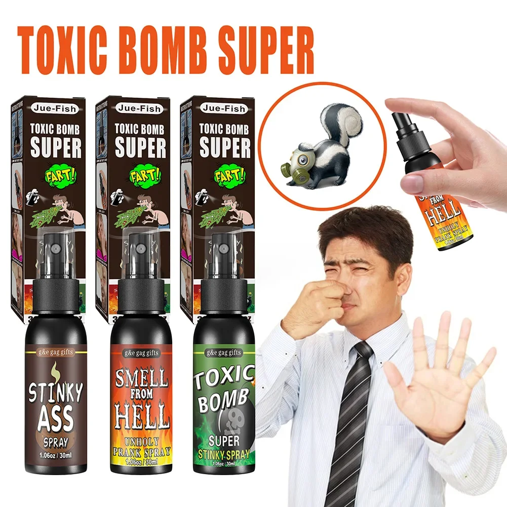 Party Games Bomb - 30ml Fart Gag Spray Prank Joke