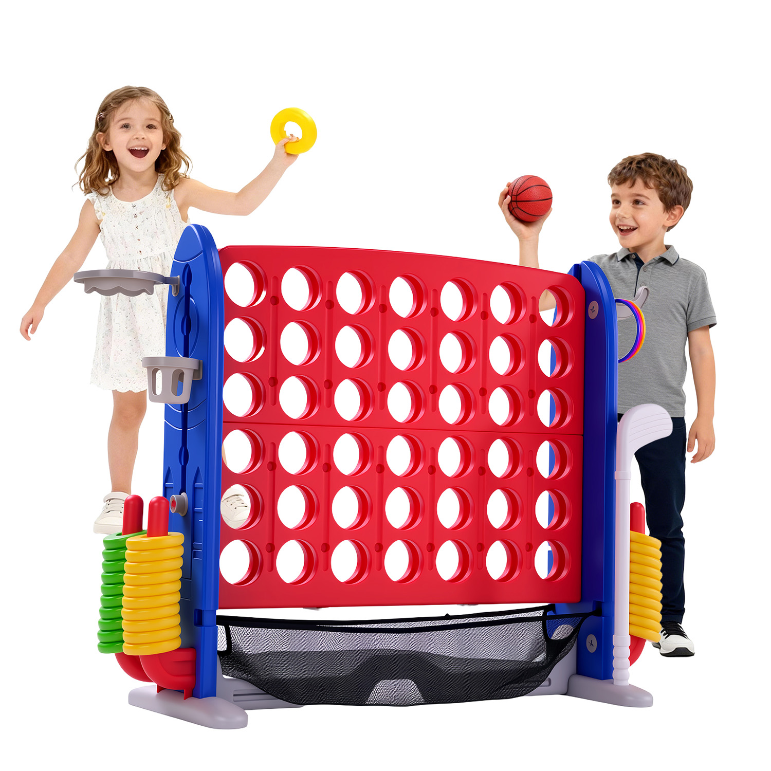4-in-1 Giant Connect Game Set  - Giant Connect Four recension och pris