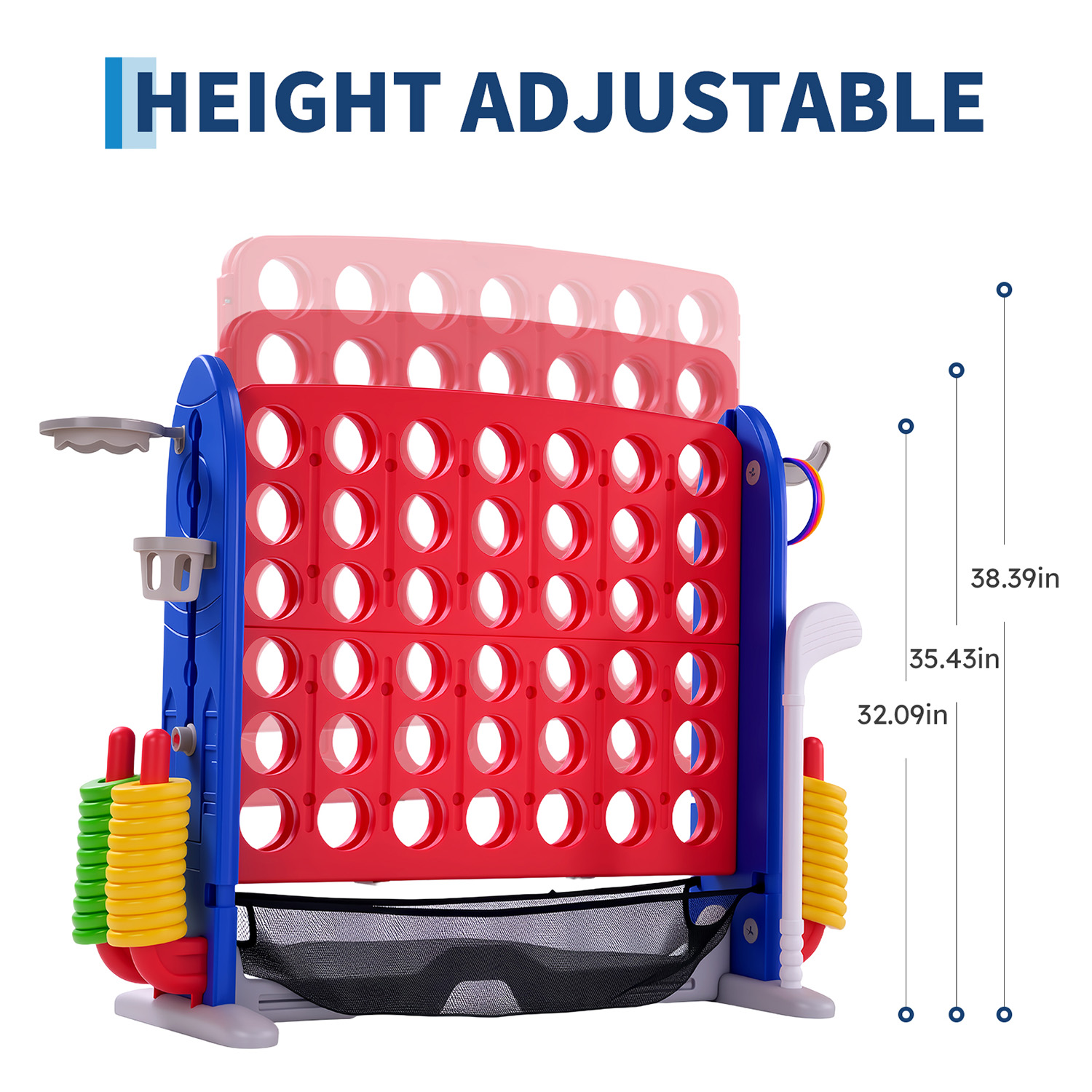 4-in-1 Giant Connect Game Set  - Giant Connect Four recension och pris