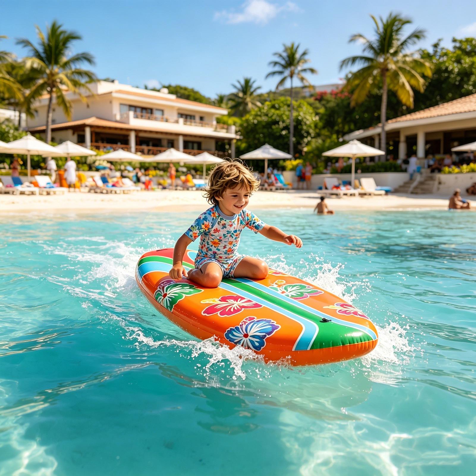 Blow Up Surf Board 2 Pieces Po - Party Games Board Game recension och pris