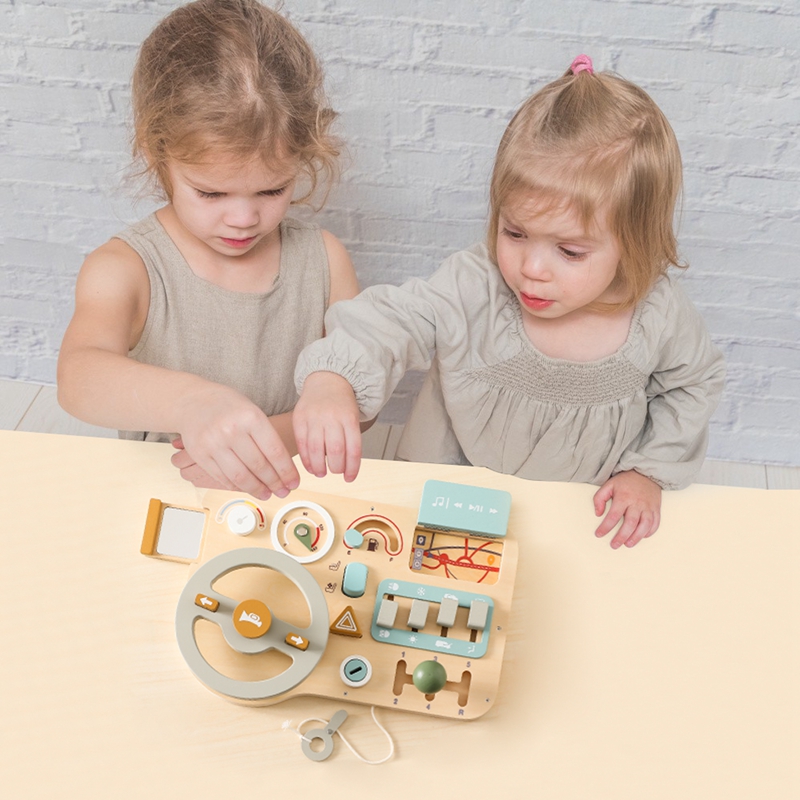 Kids Montessori Toys Car Busy  - Party Games At Home recension och pris