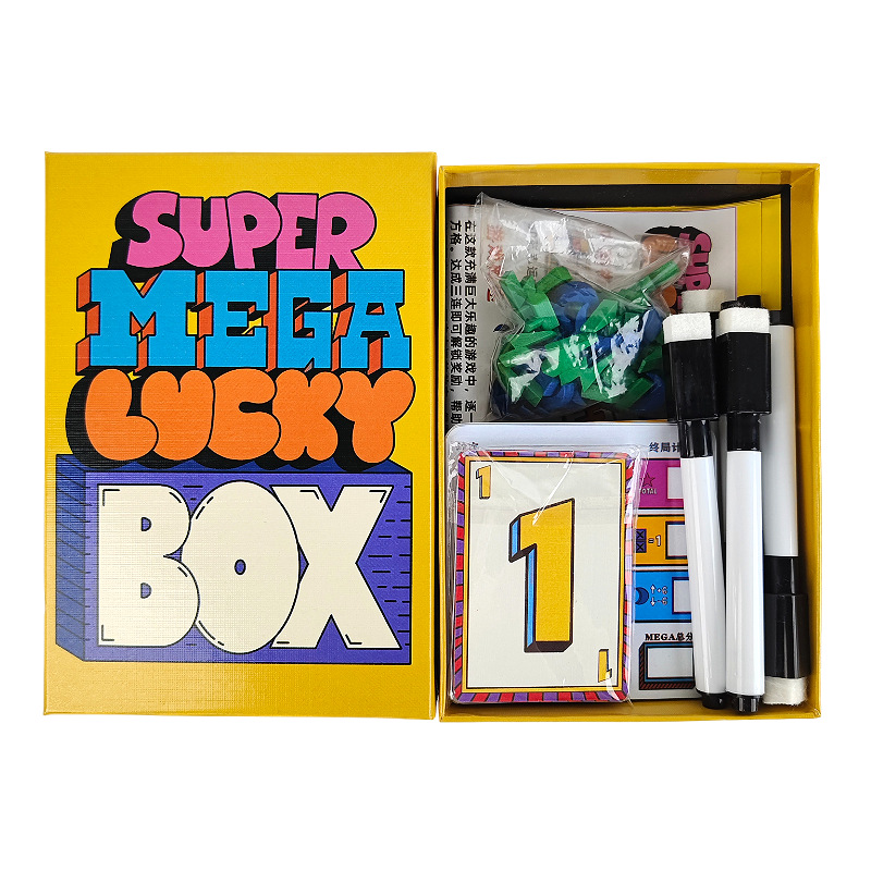 Super Mega Lucky Box Board Gam - Party Games Board Game recension och pris
