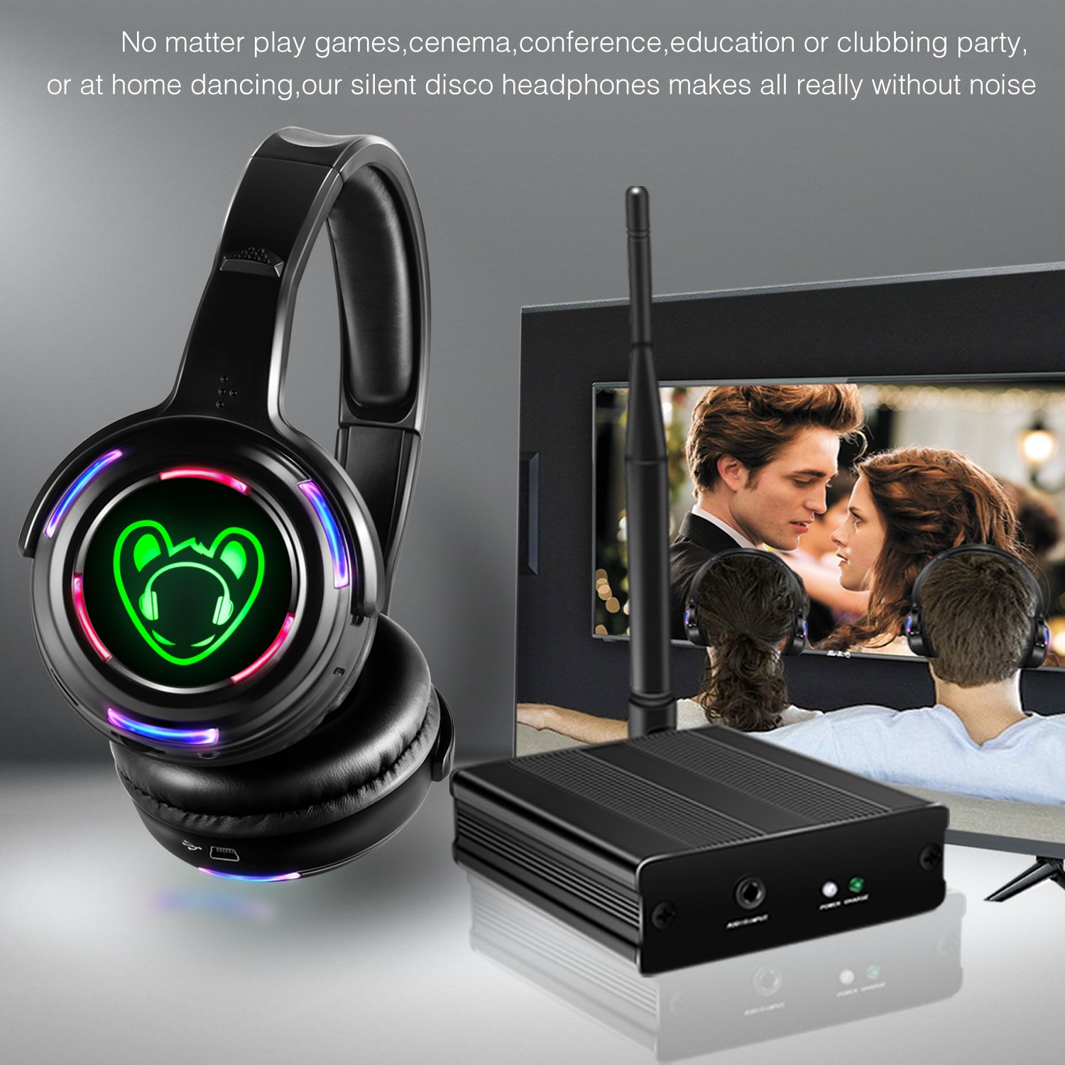 Silent Disco Compete System Bl - Party Games Mobile recension och pris
