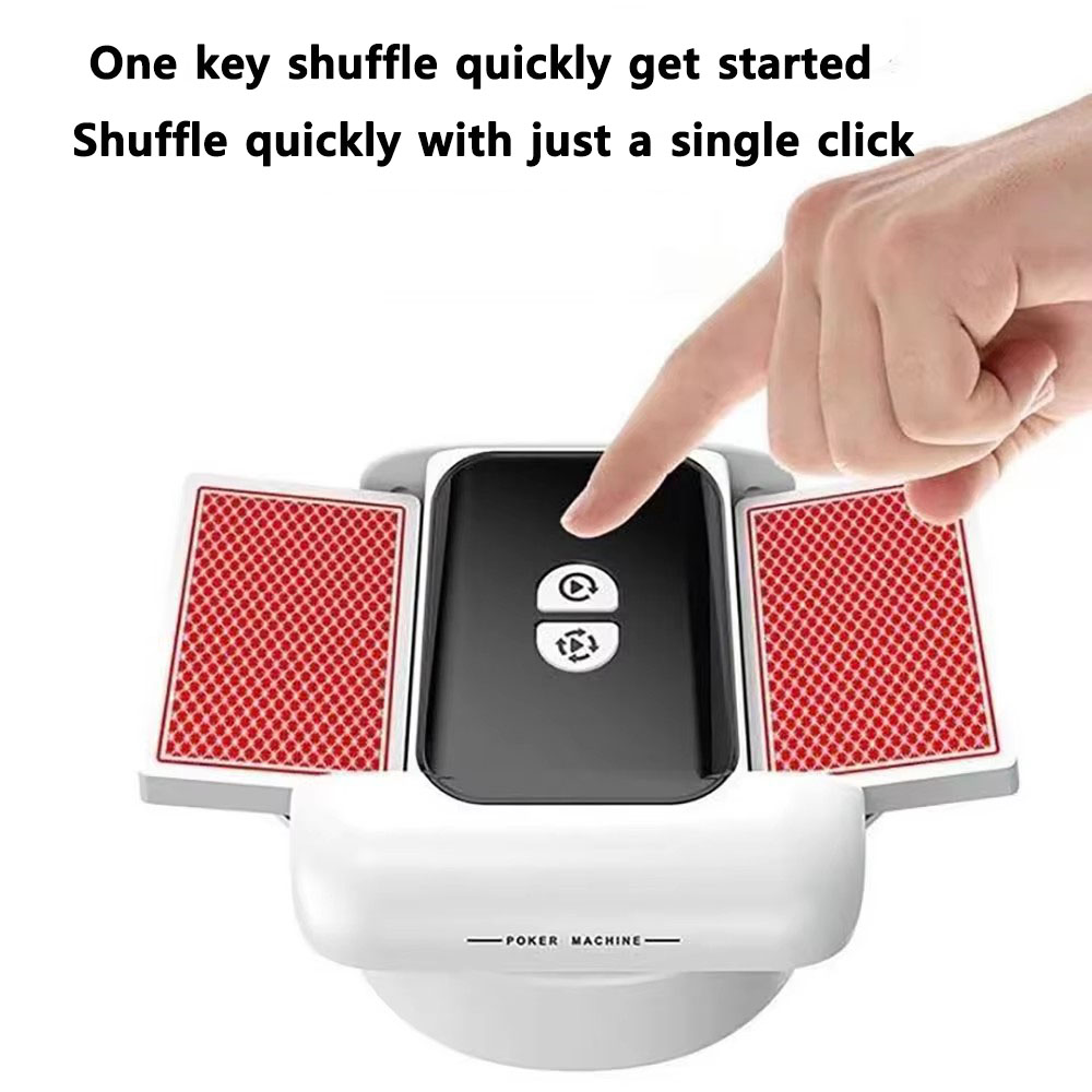 Rechargeable Automatic Card Sh - Party Games Board Game recension och pris