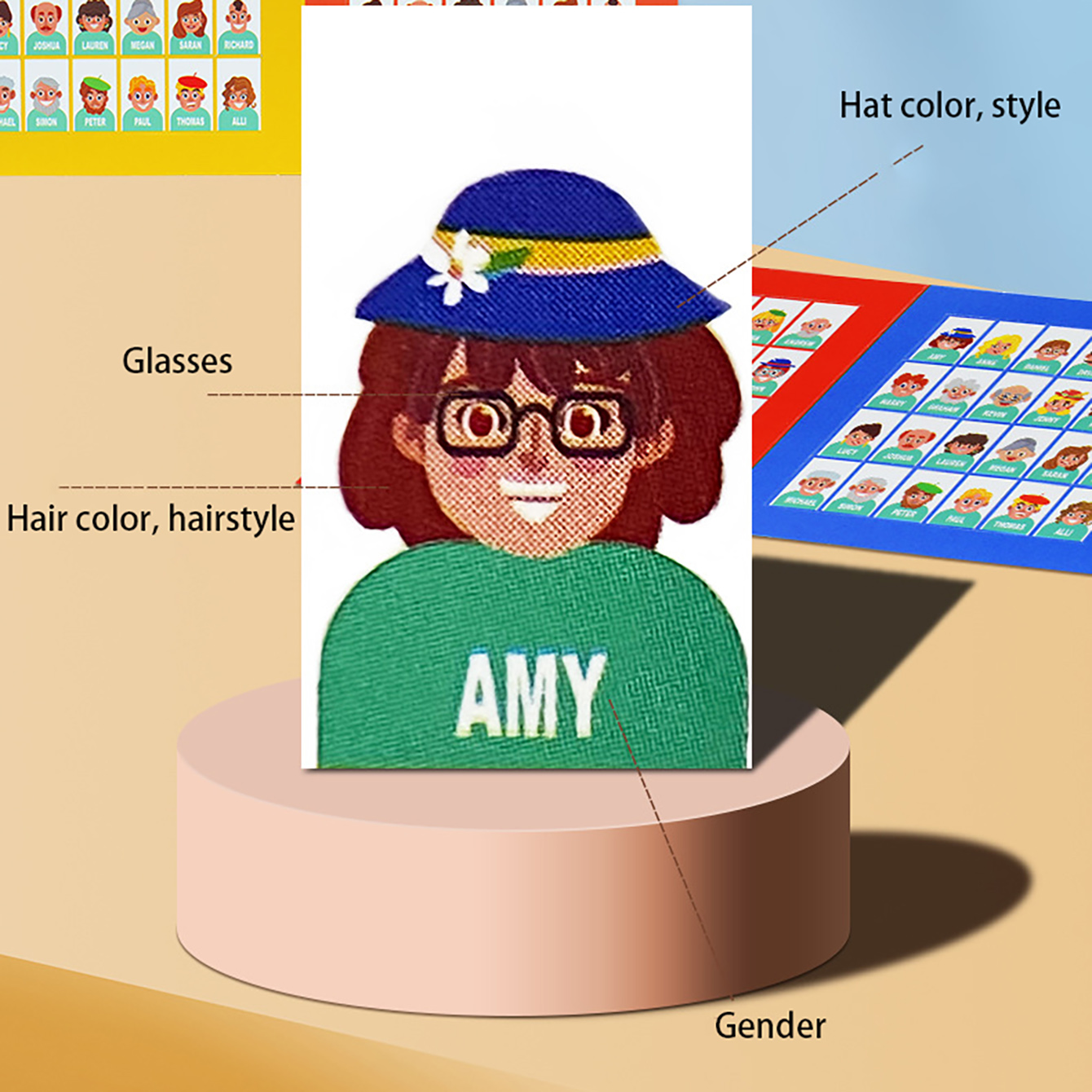Family Guessing Board Game Who - Party Games At Home recension och pris