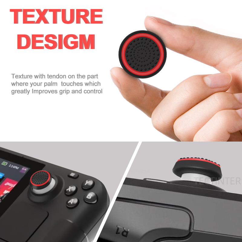 4PCS Silicone Analog ThumbStic - Party Games Playstation recension och pris