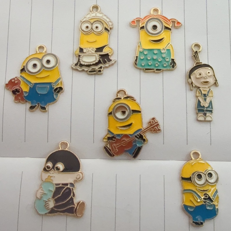 10pcs alloy drip oil cartoon p - Party Games Crazy recension och pris