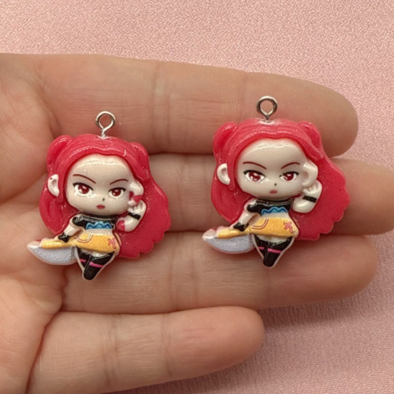 10pcs resin cartoon pendant, D - Party Games Crazy recension och pris