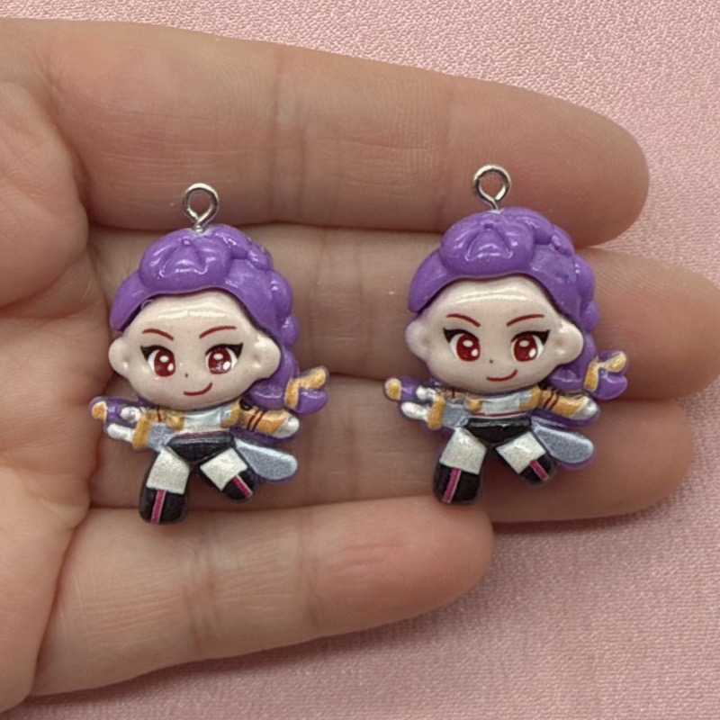 10pcs resin cartoon pendant, D - Party Games Crazy recension och pris