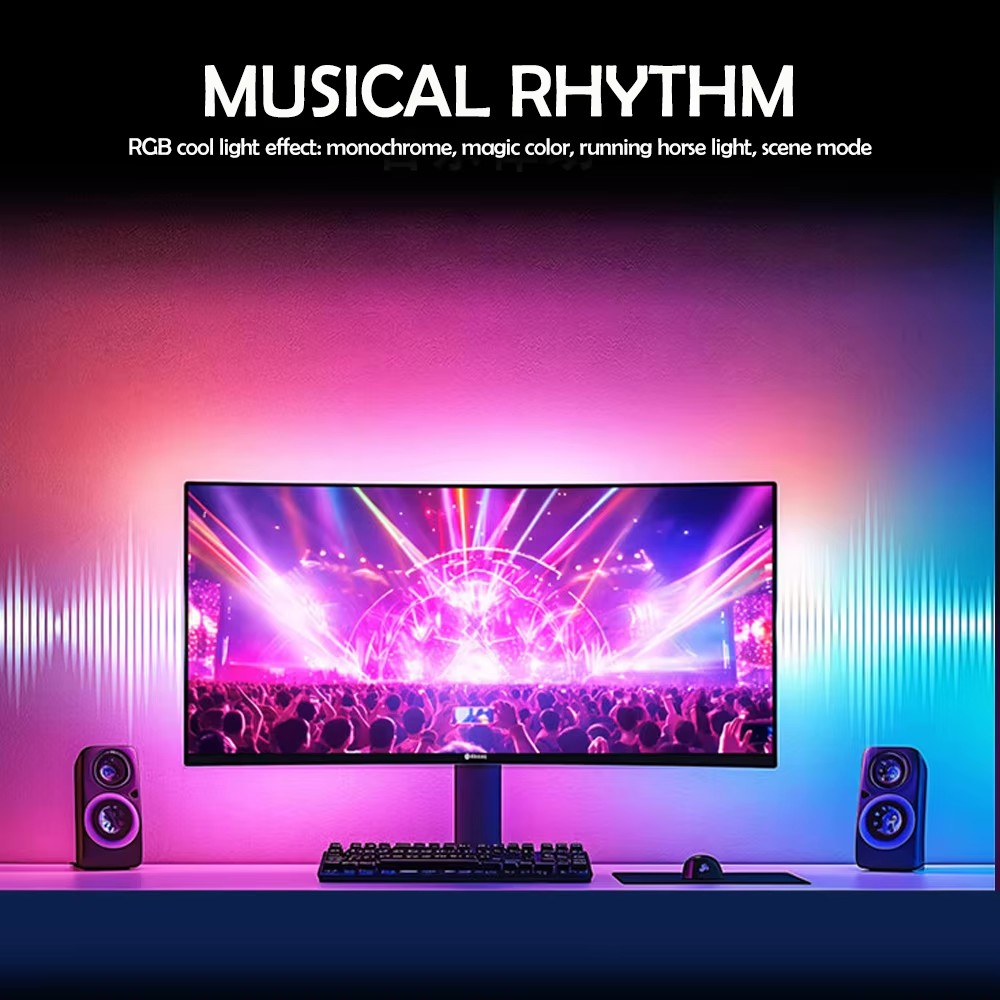 RGB Gaming Lights Strip Monito - Party Games Pc recension och pris