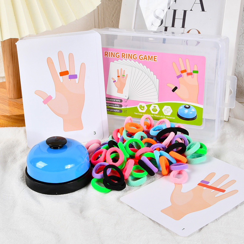 Kids Finger Ring Board Game Co - Party Games At Home recension och pris