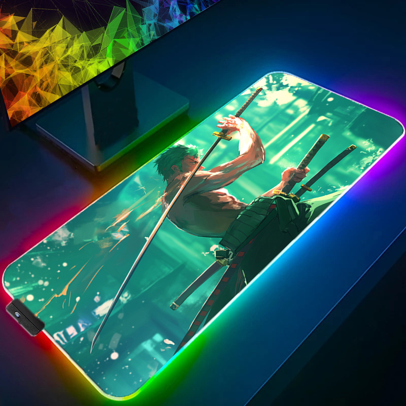 ONE PIECE Zoro Mouse Pad RGB G - Party Games Pc recension och pris