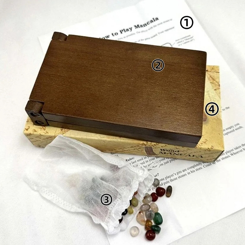Ancient Mancala African Chess  - Party Games Board Game recension och pris