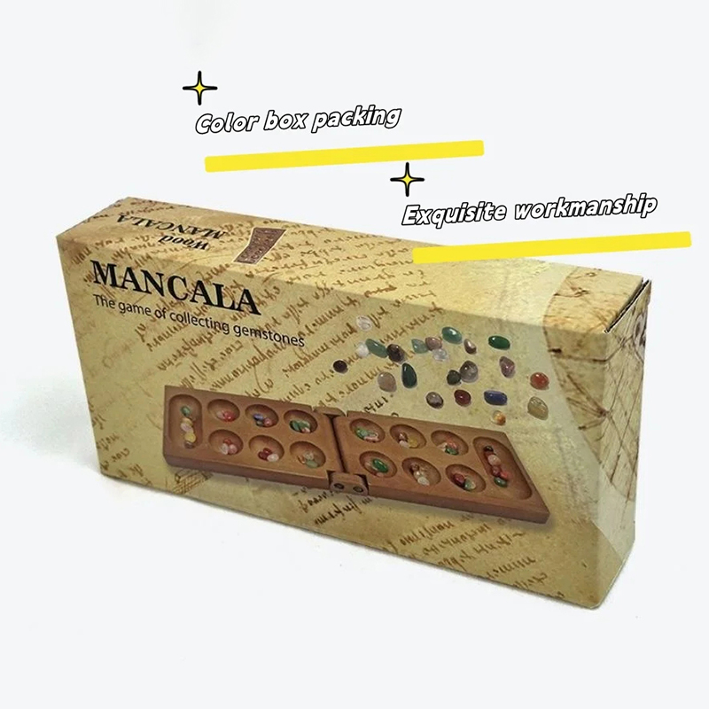 Ancient Mancala African Chess  - Party Games Board Game recension och pris