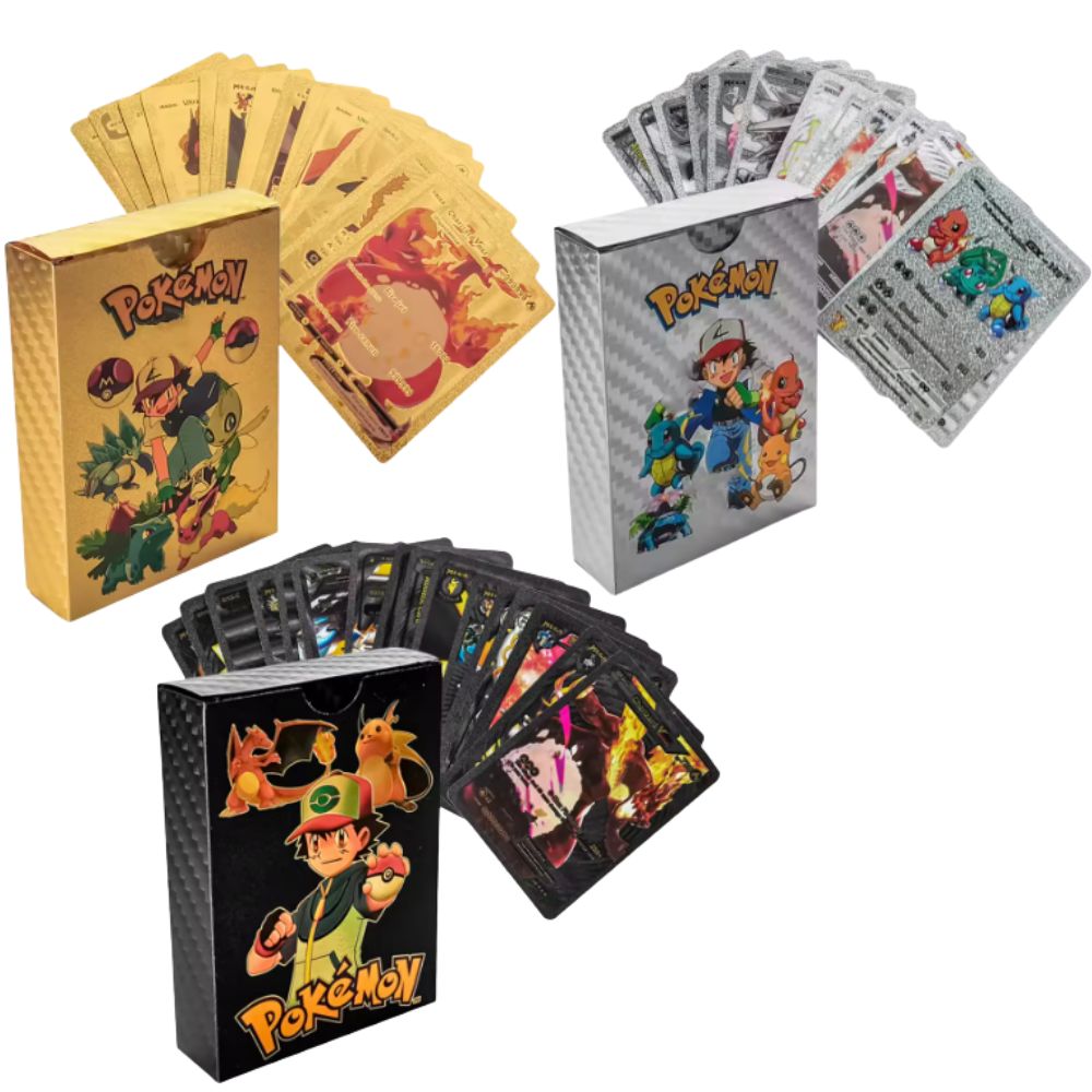 New 55PCS pokémon cards Vmax G - Party Games Board Game recension och pris