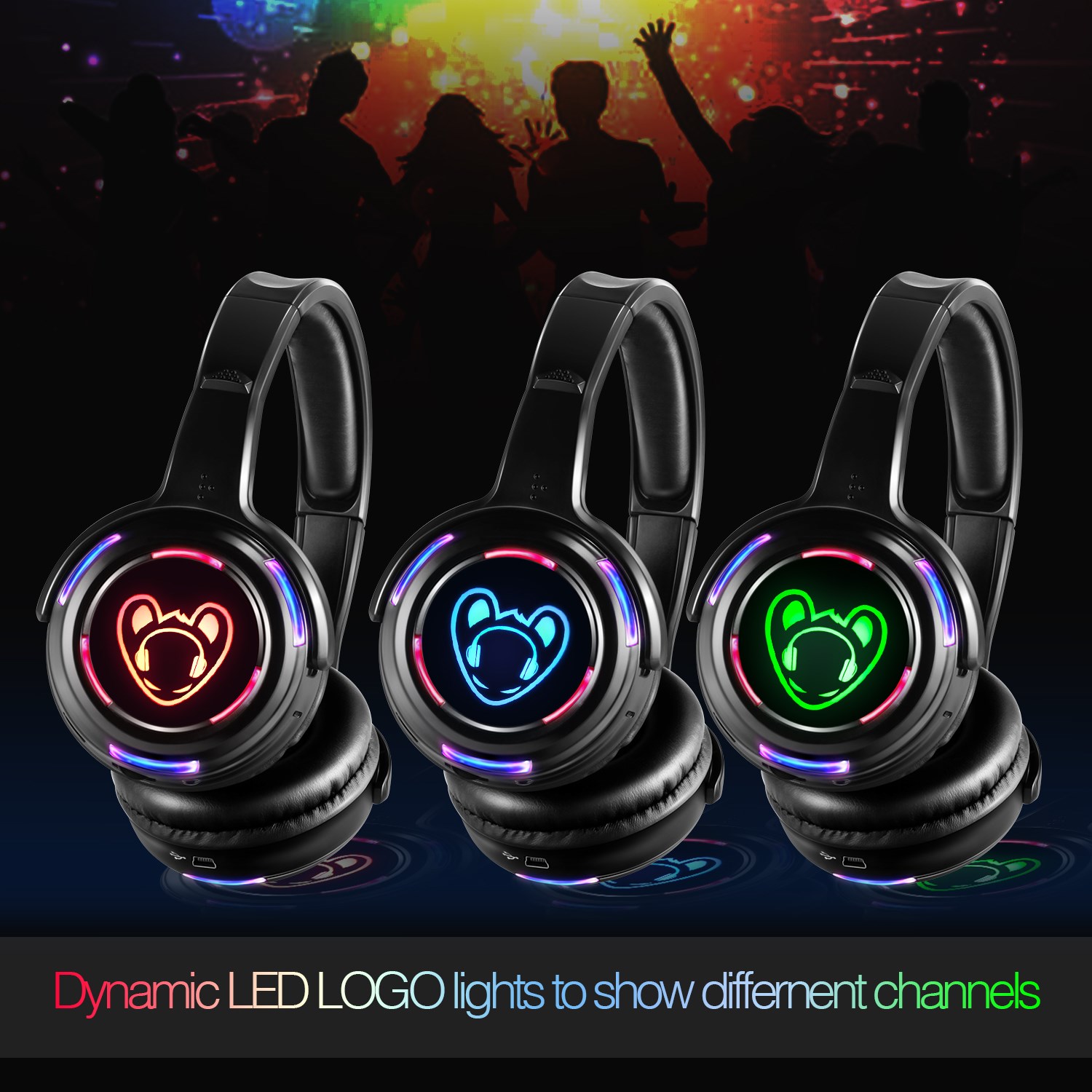 Silent Disco Headphone System  - Party Games Mobile recension och pris