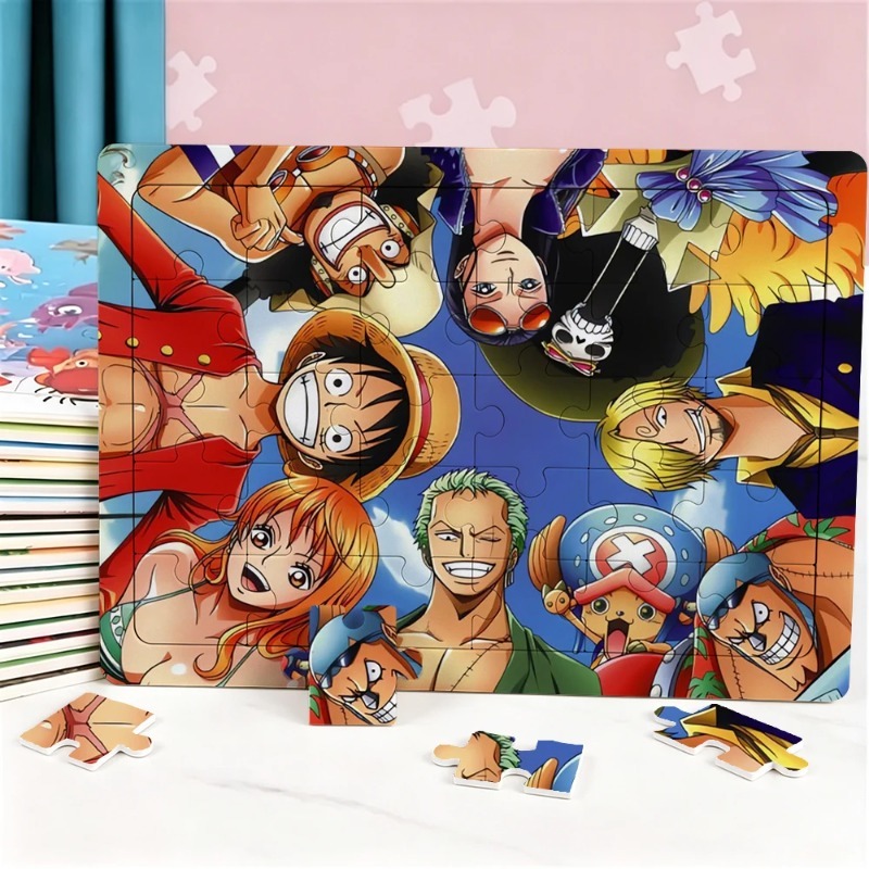 30pcs One Piece Puzzle Cartoon - Party Games At Home recension och pris