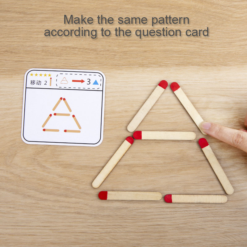 Montessori Matches Puzzles Gam - Party Games At Home recension och pris