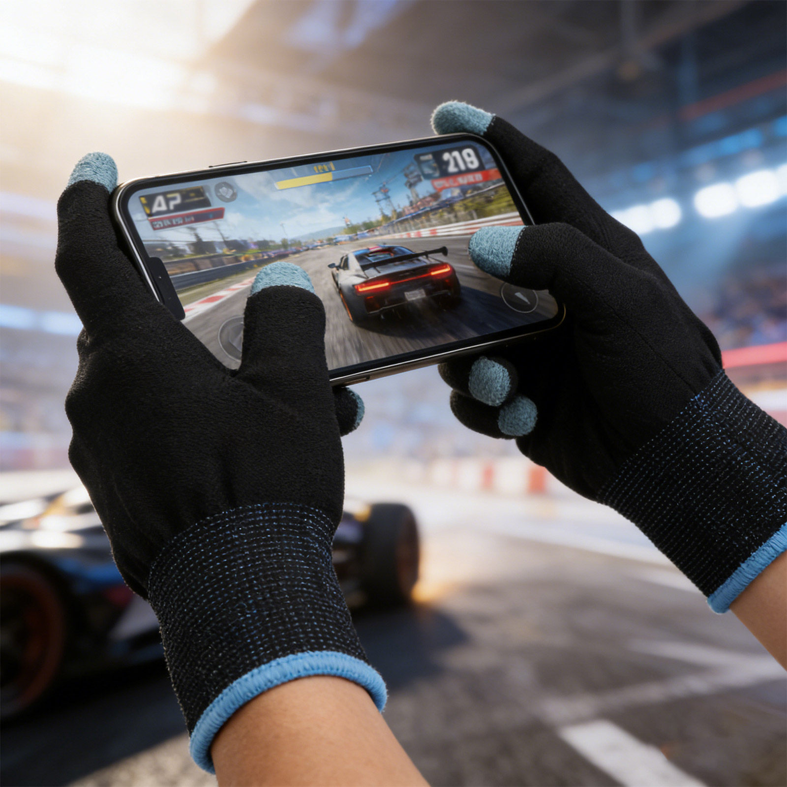2Pairs Gaming Gloves Mobile An - Party Games Mobile recension och pris