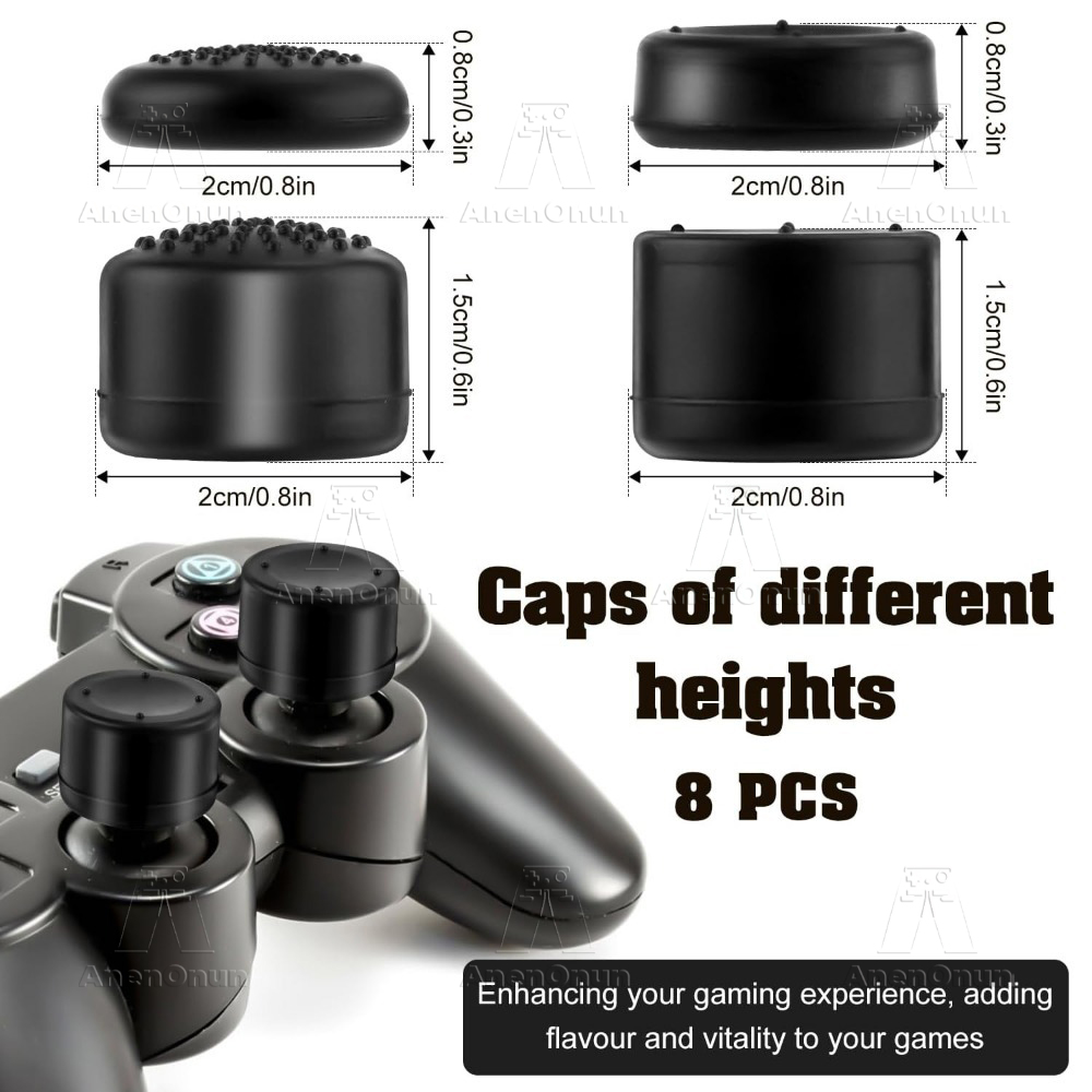 8PCS Thumb Grip Caps Controlle - Party Games Playstation recension och pris
