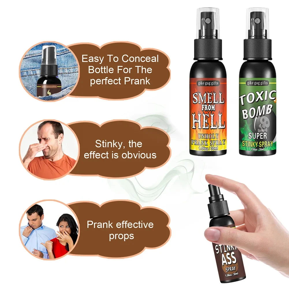 30ml Fart Gag Spray Prank Joke - Party Games Bomb recension och pris