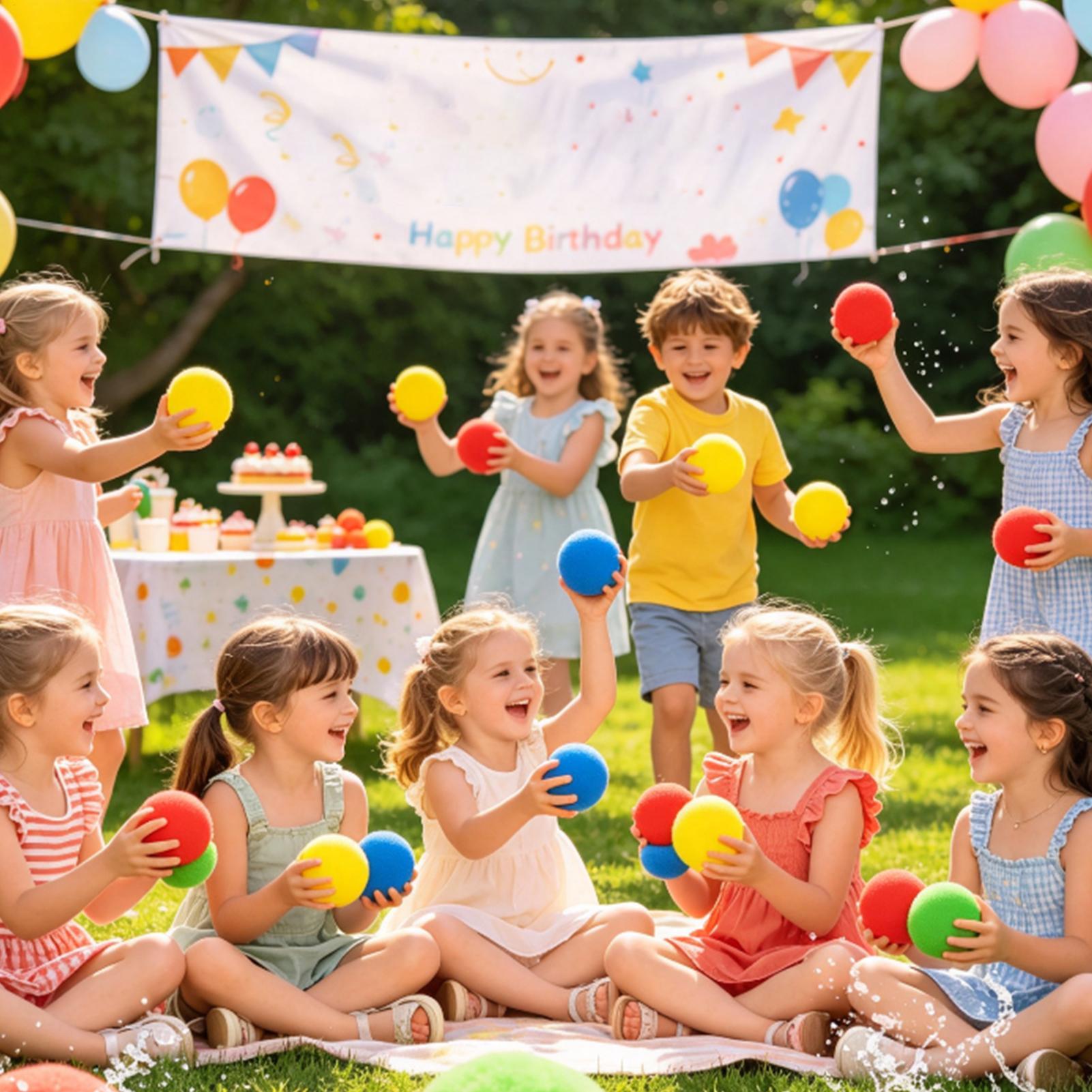 Water Splash Balls 100 Pieces  - Party Games Bomb recension och pris