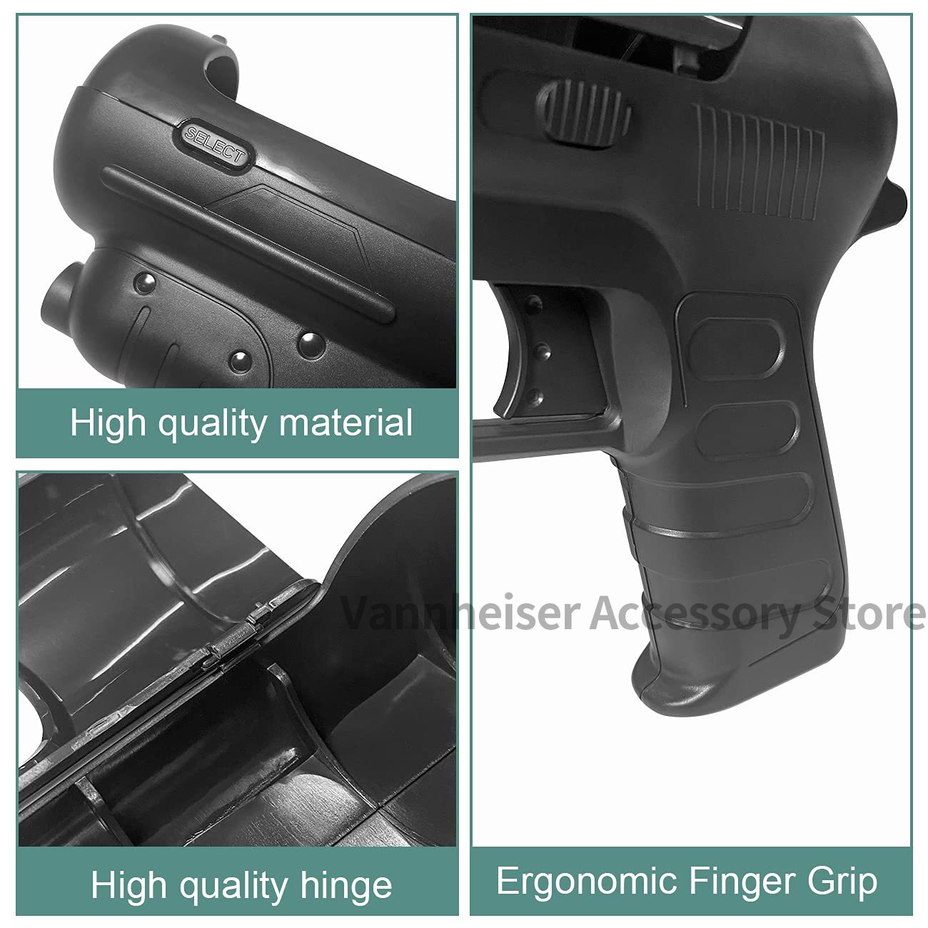 2PCS Somatosensory Handle Gun- - Party Games Playstation recension och pris
