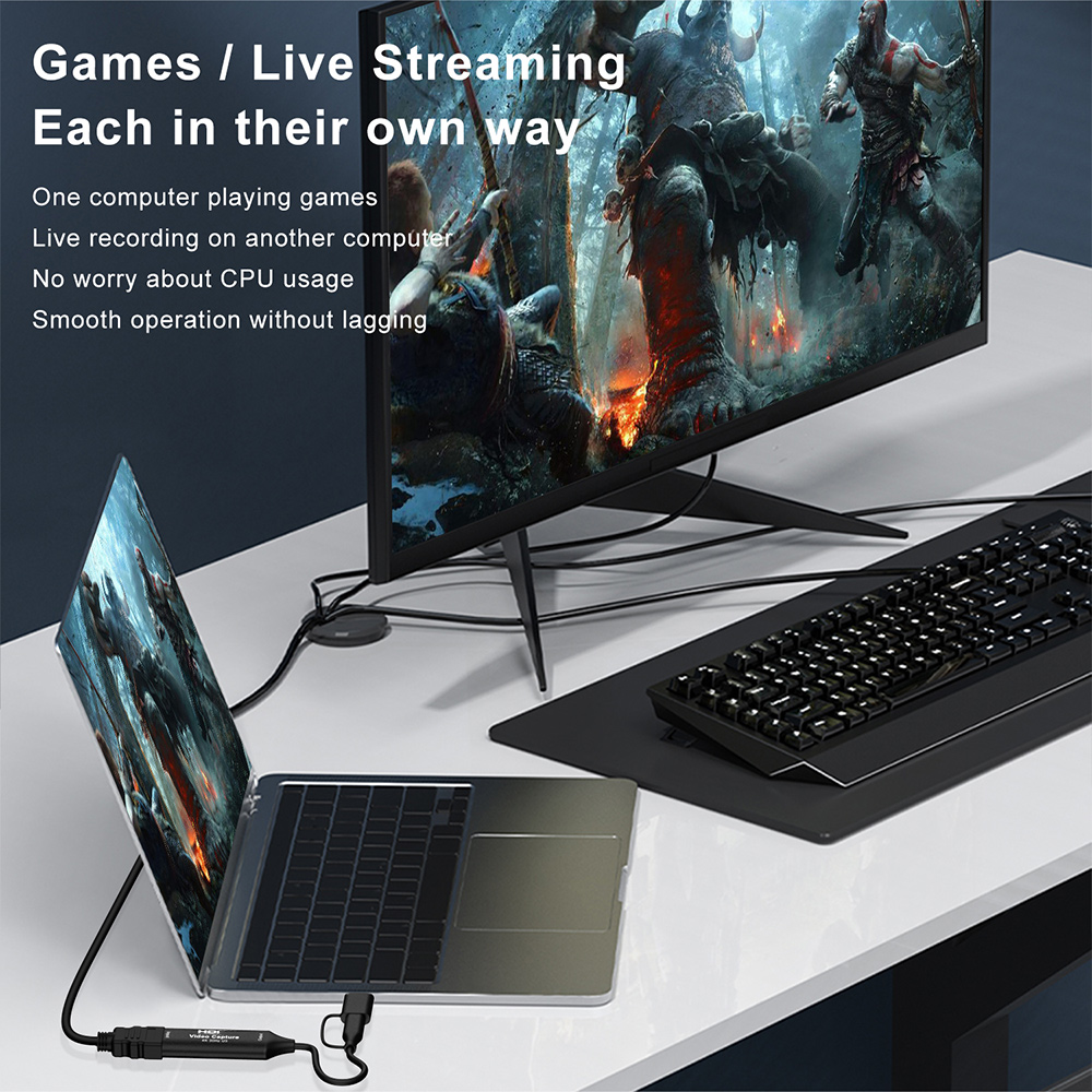 4K HDMI-compatible USB Video C - Party Games Pc recension och pris