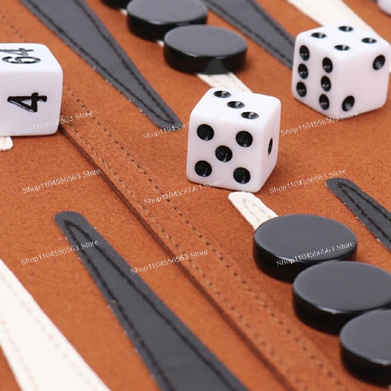 Classic Portable Foldable Leat - Party Games Board Game recension och pris